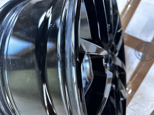 Borbet N black glossy - DEMO3 Alufelge 7.5x17 Zoll ET40 LK 5x112 ML72.5 – Bild 2