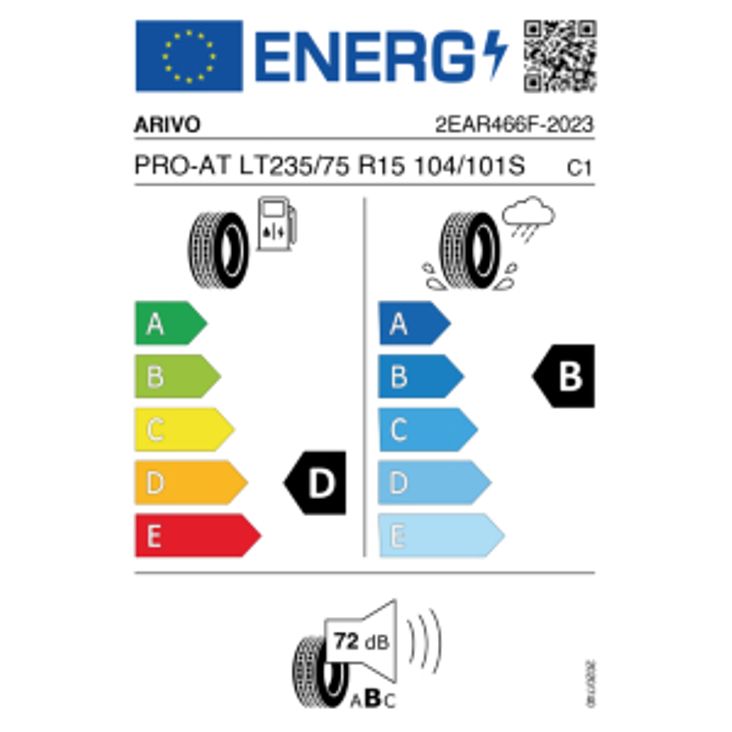 Arivo Terramax Arv Pro A/T 235/75 R15 104/101S Sommer DOT 2023 – Bild 2