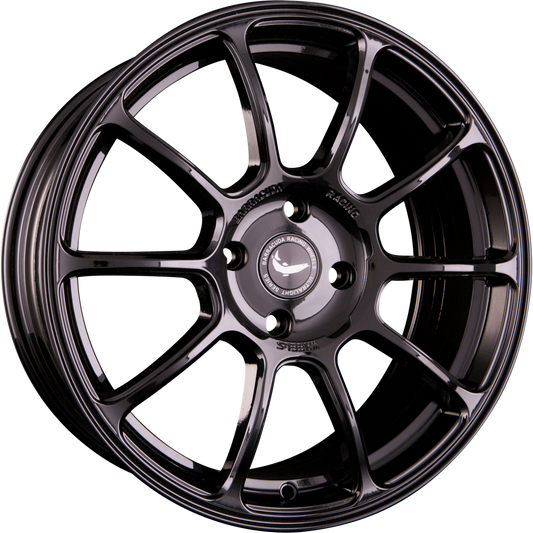 Barracuda Summa Matt Black Pure Sports Alufelge 8x18 Zoll ET30 LK 5x100 ML73.1 – Bild 2