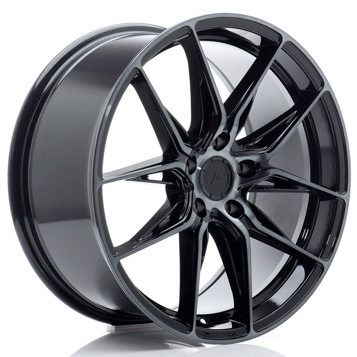 Japan Racing Wheels JR44 black machined Alufelge 8.5x19 Zoll ET45 LK 5x114.3 ML72.6 – Bild 2