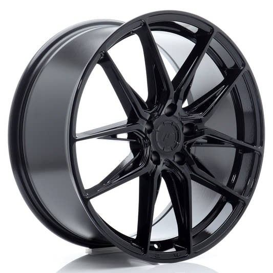 Japan Racing Wheels JR44 gloss black Alufelge 8.5x18 Zoll ET45 LK 5x112 ML66.6 – Bild 2