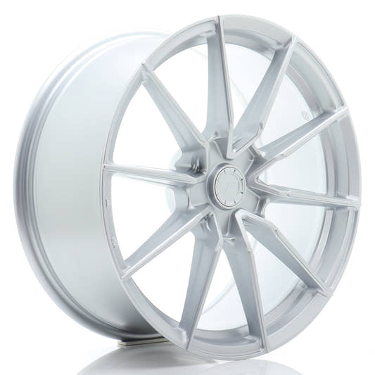 Japan Racing Wheels SL-02 matt silver Alufelge 8x18 Zoll ET35 LK 5x112 ML72.6 – Bild 2