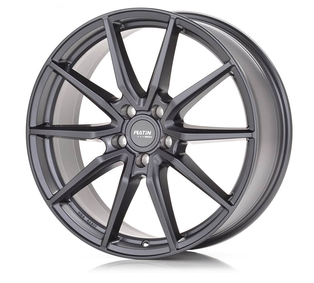 Platin P 109 Matt Graphite Alufelge 8x18 Zoll ET39 LK 5x112 ML66.6 – Bild 3