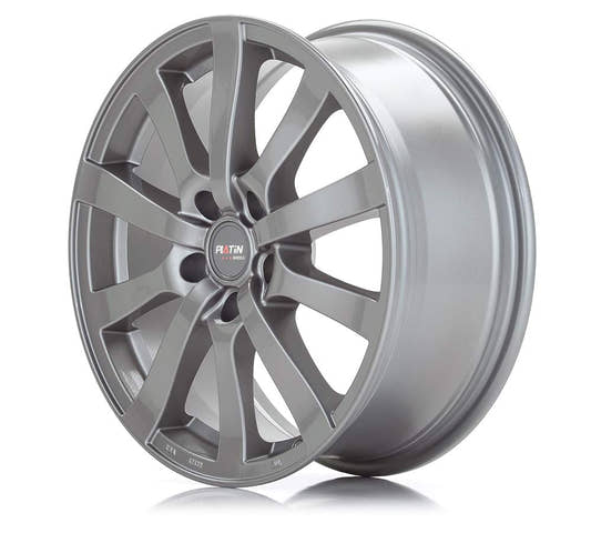 Platin P 58 Grey Alufelge 7x17 Zoll ET35 LK 5x100 ML63.4 – Bild 2
