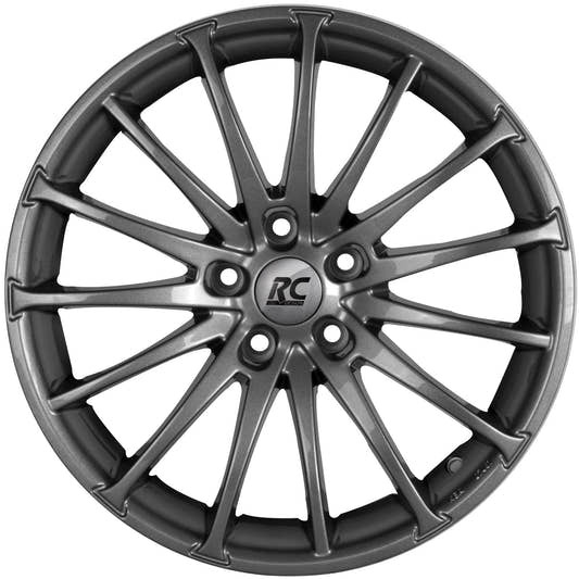 Brock / RC RC18 Titan Metallic (TM) Alufelge 7.5x17 Zoll ET48 LK 5x114.3 ML72.6 – Bild 2
