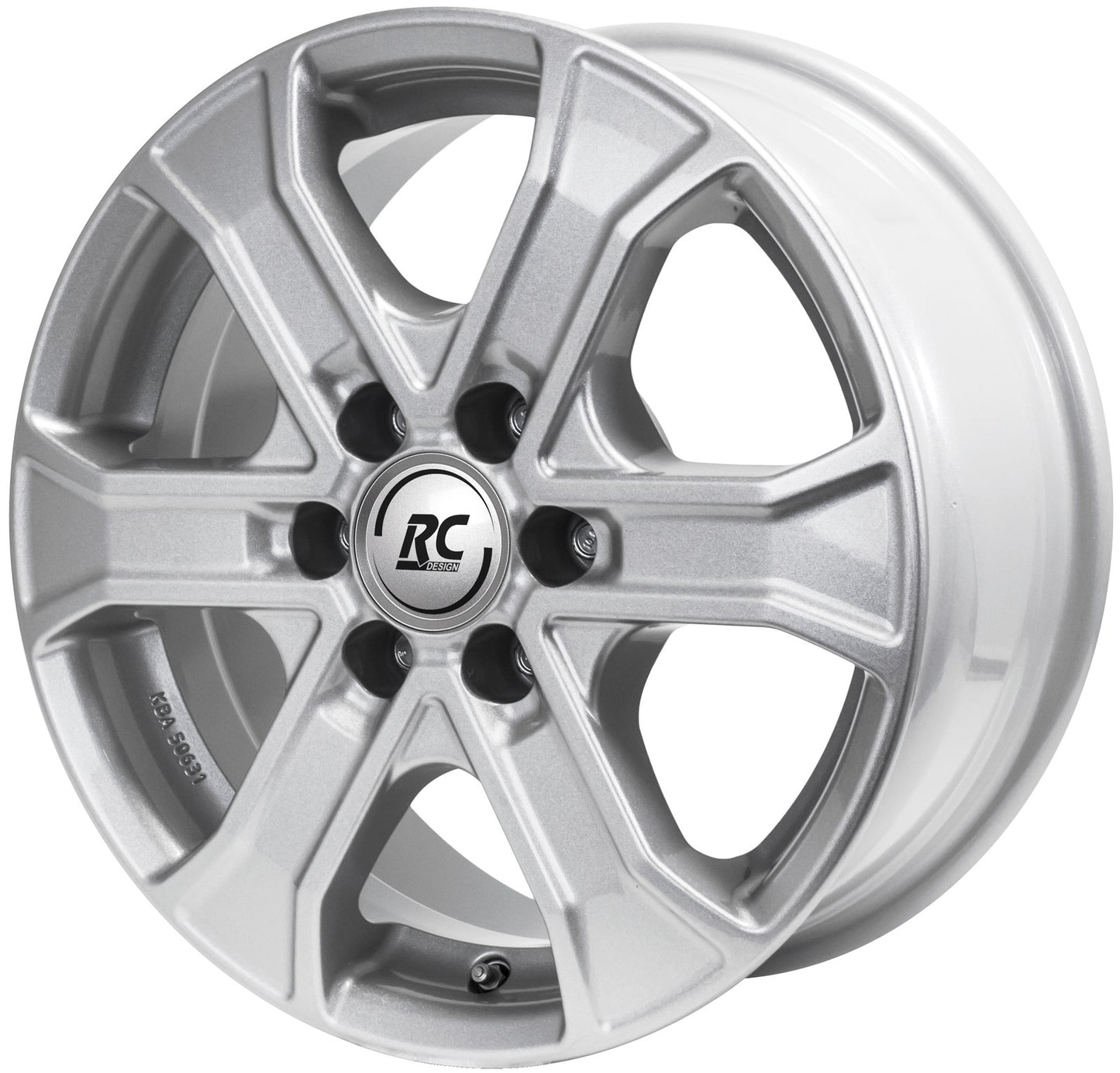 Brock / RC RC31 Kristallsilber (KS) Alufelge 7x16 Zoll ET46 LK 6x139.7 ML67.1 – Bild 3