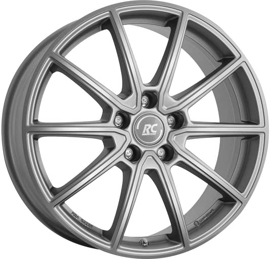 Brock / RC RC32 Ferric Grey Matt (FGM) Alufelge 8x18 Zoll ET20 LK 5x112 ML66.6 – Bild 2