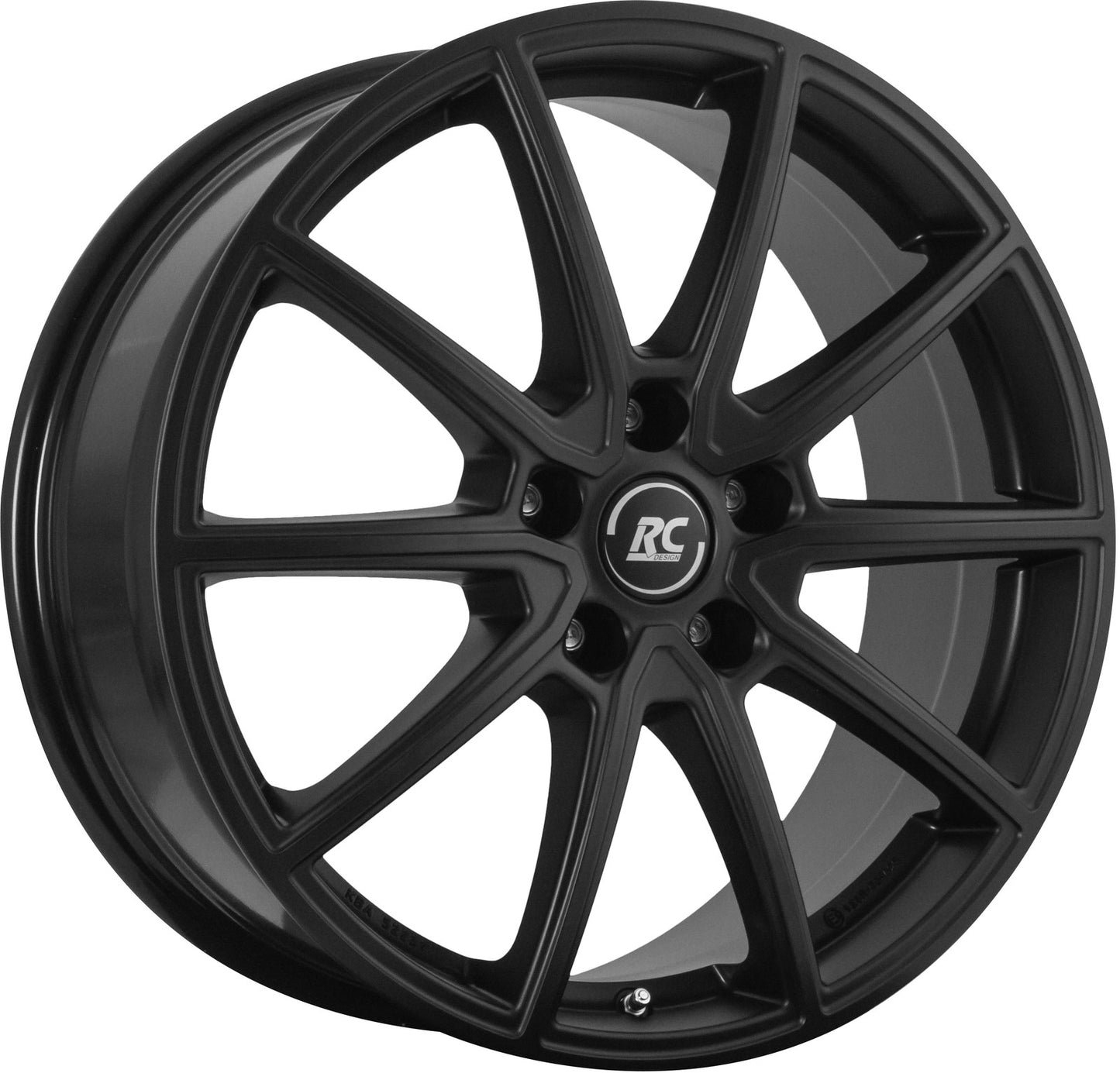 Brock / RC RC32 Satin Black Matt (SBM) Alufelge 7x17 Zoll ET43 LK 5x112 ML57.1 – Bild 2
