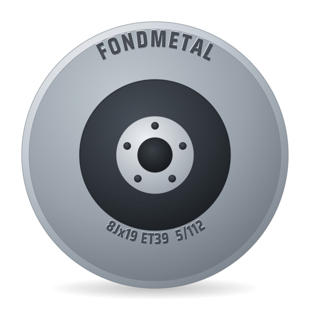 Fondmetal Koros Alufelge 8x19 Zoll ET39 LK 5x112