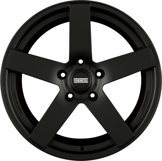 Fondmetal STC-02C Matt Black Alufelge 11x20 Zoll ET-2.5 LK 5x115 ML71.6
