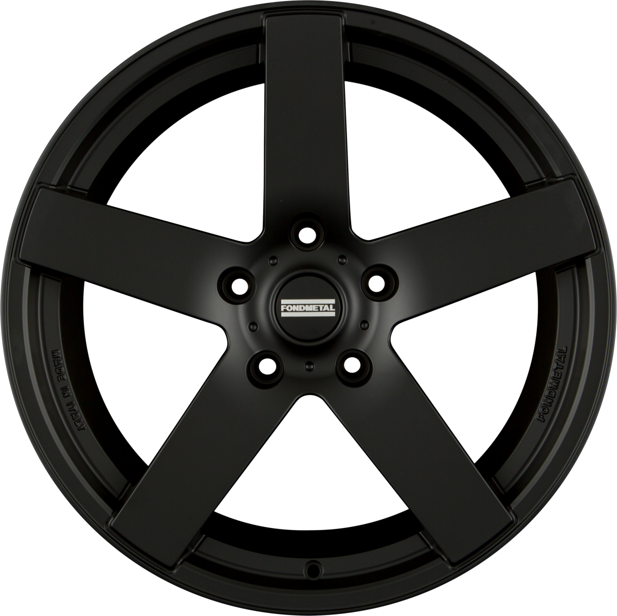 Fondmetal STC-02C Matt Black Alufelge 11x20 Zoll ET-2.5 LK 5x115 ML71.6