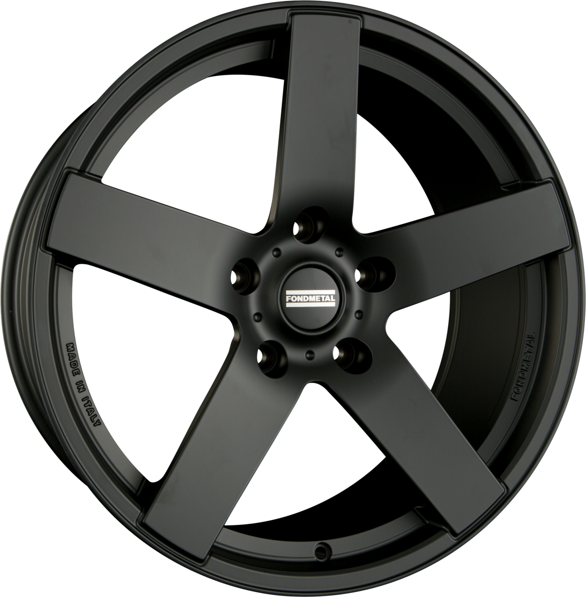 Fondmetal STC-02C Matt Black Alufelge 11x20 Zoll ET-2.5 LK 5x115 ML71.6 – Bild 2