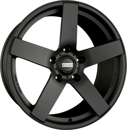Fondmetal STC-02C Matt Black Alufelge 11x20 Zoll ET-2.5 LK 5x115 ML71.6 – Bild 2