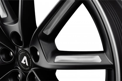 Akoni AK09 black matt silver spoke rim Alufelge 8x18 Zoll ET40 LK 5x112 ML66.6 – Bild 2