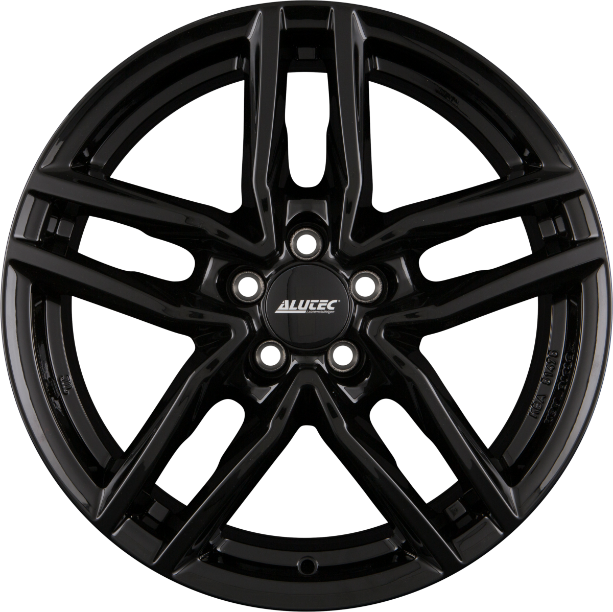 Alutec Ikenu Diamant-Schwarz Alufelge 7.5x17 Zoll ET45 LK 5x114.3 ML64.1