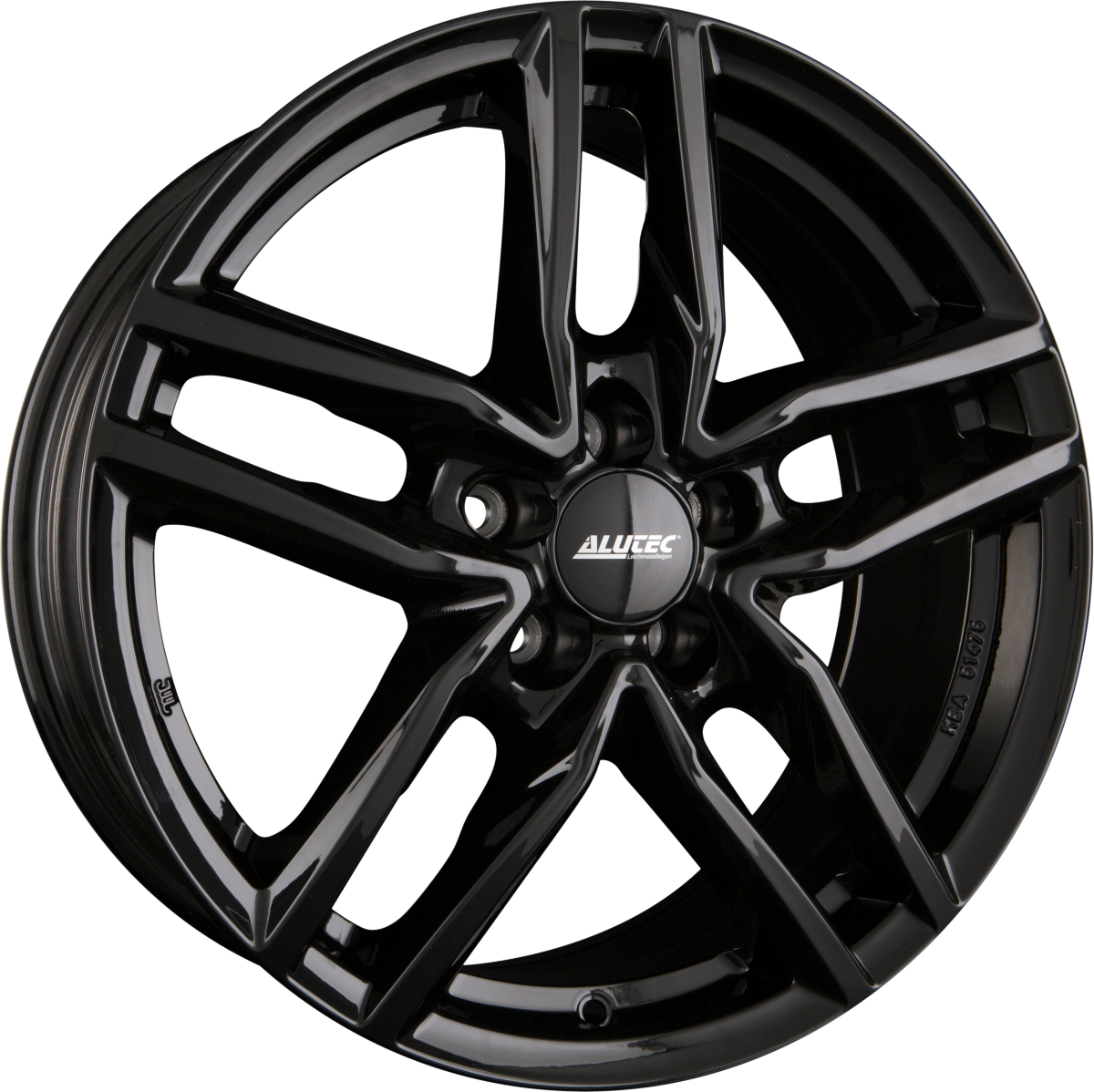 Alutec Ikenu Diamant-Schwarz Alufelge 7.5x17 Zoll ET45 LK 5x114.3 ML64.1 – Bild 2