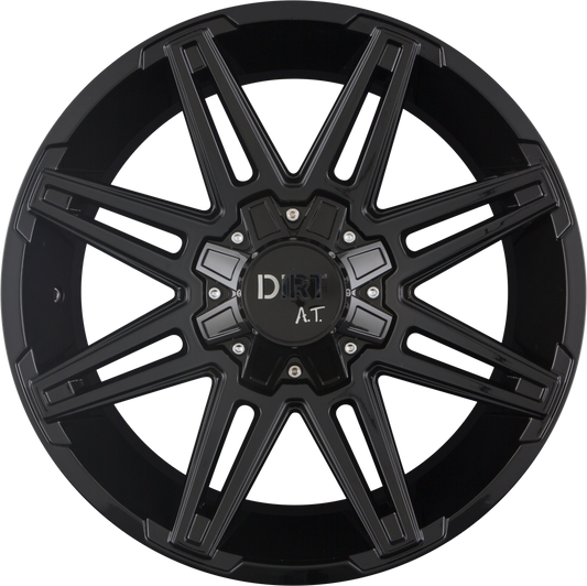 Dirt A.T. D88 Gloss Black Alufelge 10x22 Zoll ET-20 LK 6x135 ML106.1