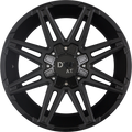 Dirt A.T. D88 Gloss Black Alufelge 10x22 Zoll ET-20 LK 6x135 ML106.1