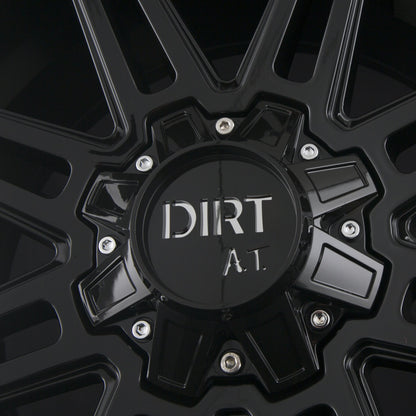 Dirt A.T. D88 Gloss Black Alufelge 10x22 Zoll ET-20 LK 6x135 ML106.1 – Bild 4