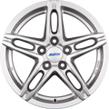 Alutec Poison Polar-Silber Alufelge 6x16 Zoll ET44 LK 4x100 ML56.1