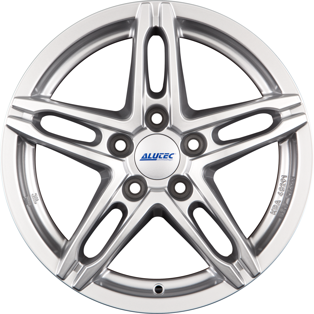 Alutec Poison Polar-Silber Alufelge 6x16 Zoll ET44 LK 4x100 ML56.1