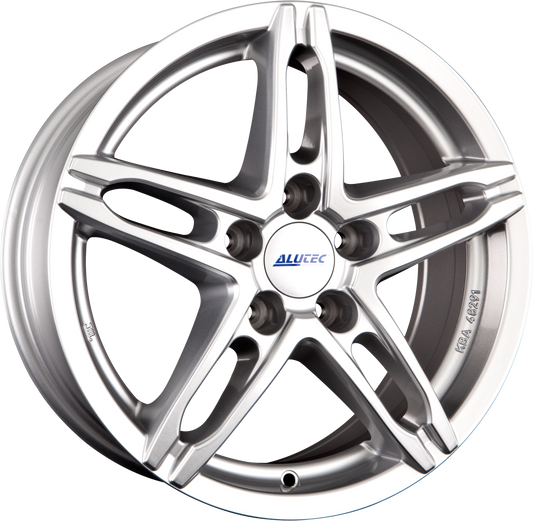 Alutec Poison Polar-Silber Alufelge 6x16 Zoll ET44 LK 4x100 ML56.1 – Bild 2