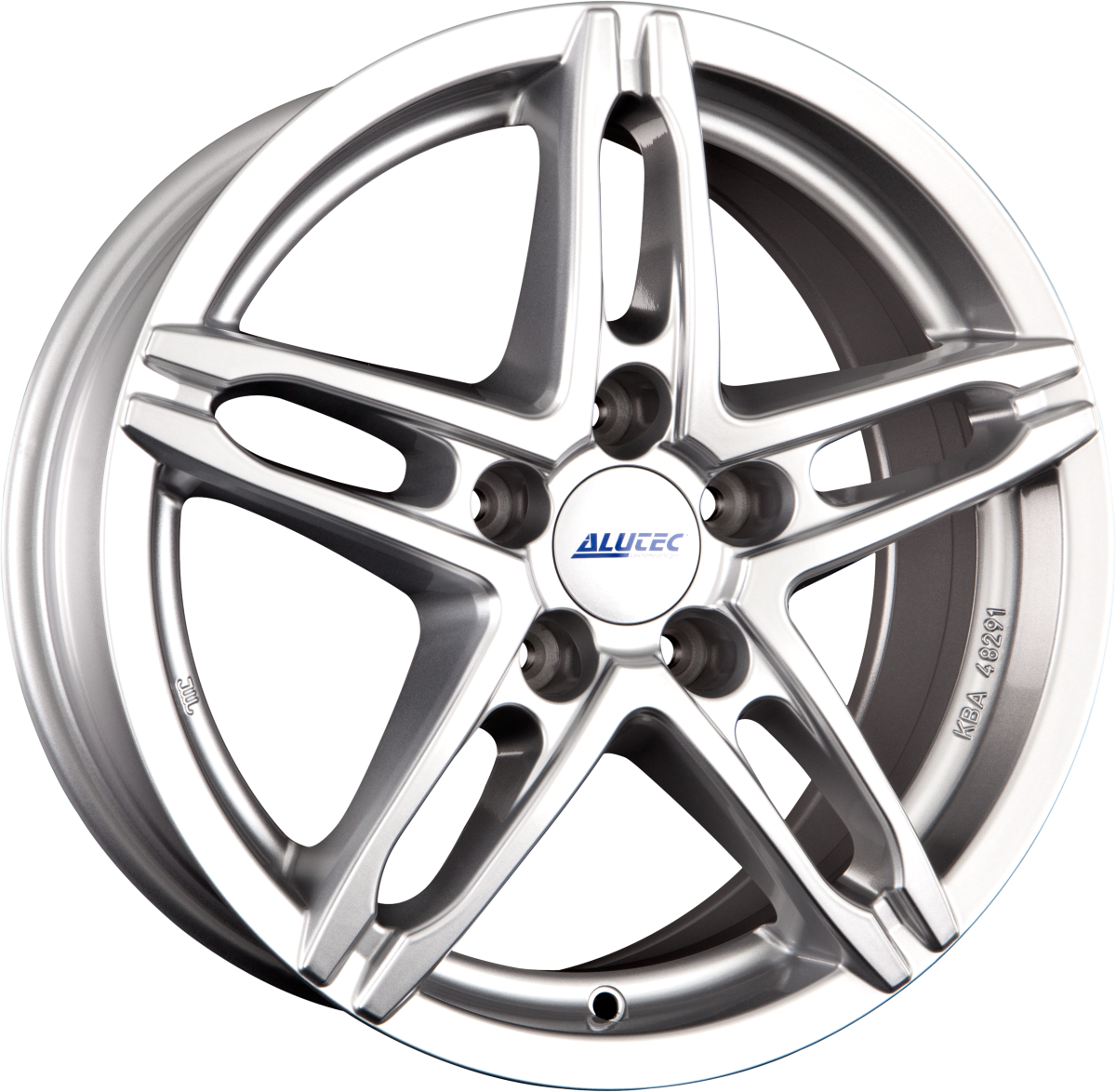 Alutec Poison Polar-Silber Alufelge 6x16 Zoll ET44 LK 4x100 ML56.1 – Bild 2