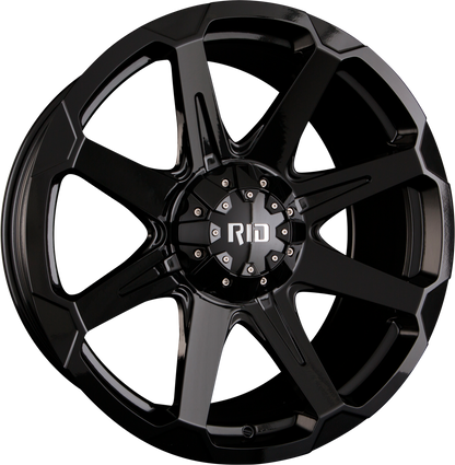 RID R05 Gloss Black Alufelge 9x20 Zoll ET18 LK 6x139.7 ML106.1 – Bild 2