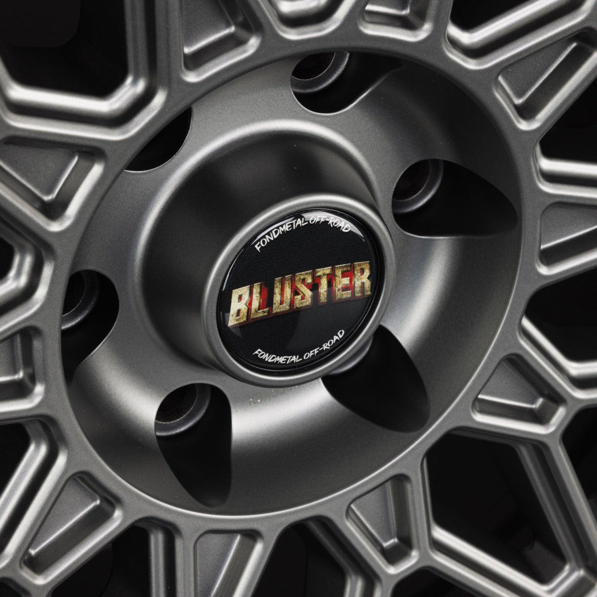 Fondmetal Bluster Matt Titanium Black Lip Alufelge 9x20 Zoll ET48 LK 6x139.7 ML93.1 – Bild 3