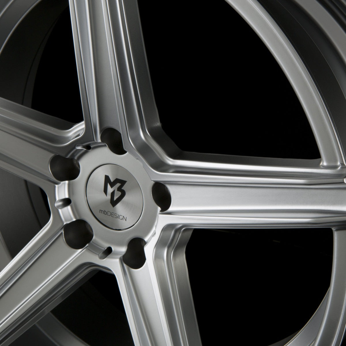 Mbdesign KV1 Silber Glänzend Alufelge 9x20 Zoll ET20 LK 5x114.3 ML75 – Bild 3