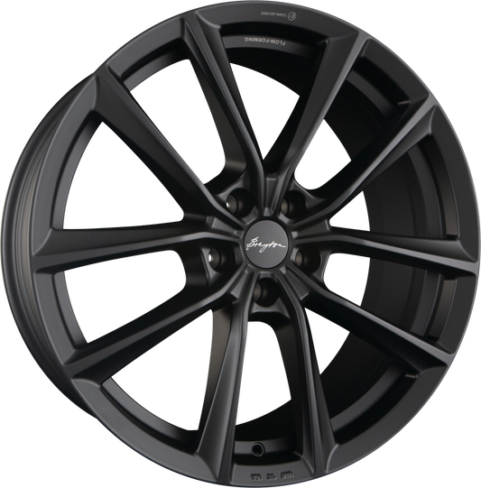 Breyton BR-I Matt Black Alufelge 8.5x19 Zoll ET40 LK 5x112 ML66.6 – Bild 2