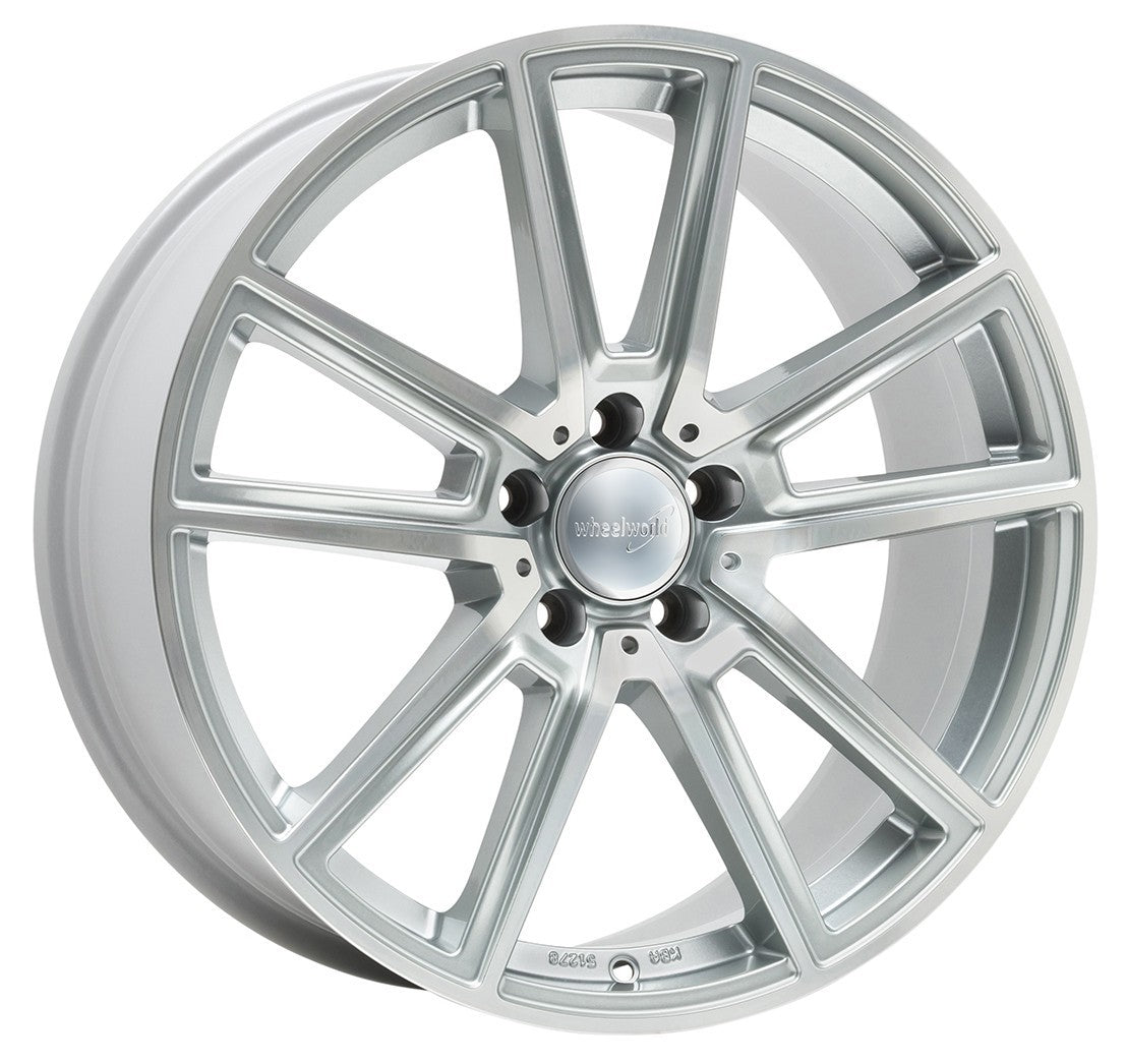 2DRV WH30 silber hochglanzpoliert - DEMO2 Alufelge 8.5x19 Zoll ET30 LK 5x112 ML66.6