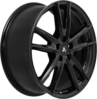 Akoni AK08 black Alufelge 8x19 Zoll ET45 LK 5x112 ML57.1 – Bild 3