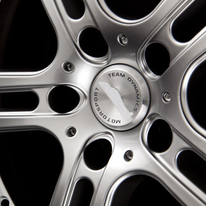 Team Dynamics LE Mans High-Power-Silver Alufelge 9.5x19 Zoll ET45 LK 5x112 ML73.1 – Bild 4