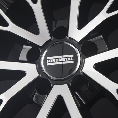 Fondmetal Kari Glossy Black Machined Alufelge 8.5x20 Zoll ET35 LK 5x114.3 ML64.1 – Bild 3