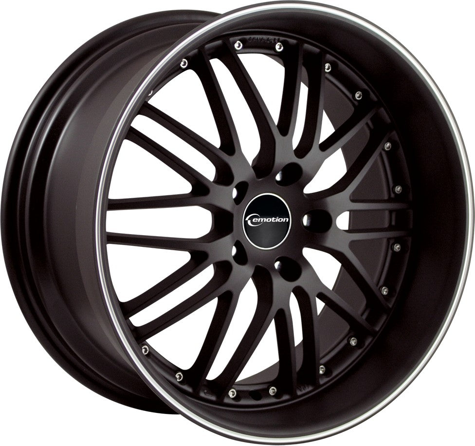 Emotion Wheels Wasabi black matt 8.5x19 ET35 - LK5/120 ML72.6