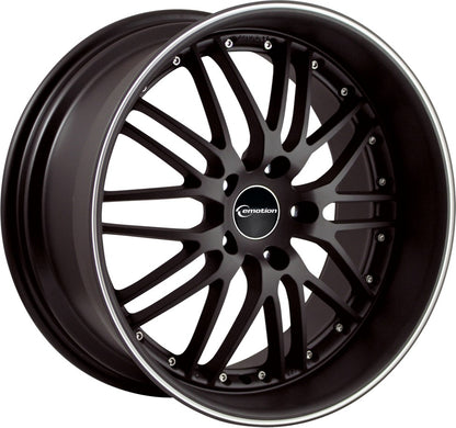 Emotion Wheels Wasabi black matt 8.5x19 ET35 - LK5/120 ML72.6