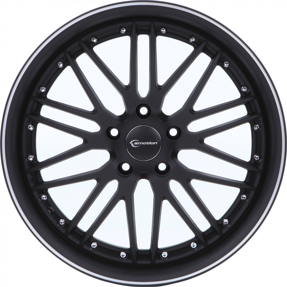 Emotion Wheels Wasabi black matt 8.5x19 ET35 - LK5/120 ML72.6 – Bild 2