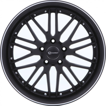 Emotion Wheels Wasabi black matt 8.5x19 ET35 - LK5/120 ML72.6 – Bild 2