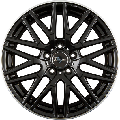 Z Design Z001 Black Lip Polished Alufelge 8x18 Zoll ET35 LK 5x120 ML72.6