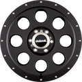 DELTA 4x4 Klassik B Black - Schwarz Matt Alufelge 8x17 Zoll ET50 LK 6x130 ML84.1