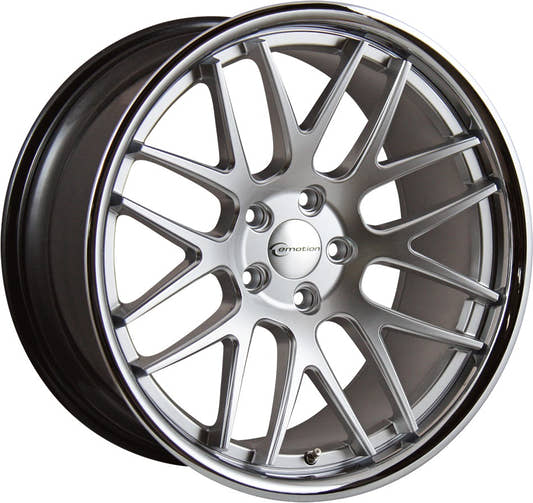 Emotion Wheels Concave hyper silver inox 8.5x20 ET45 - LK5/114.3 ML72.6