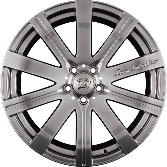 Cheetah Wheels Lombartho LX Hyper Black Alufelge 9.5x20 Zoll ET40 LK 5x112 ML70.1