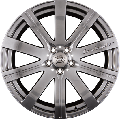 Cheetah Wheels Lombartho LX Hyper Black Alufelge 9x21 Zoll ET50 LK 5x130 ML71.6