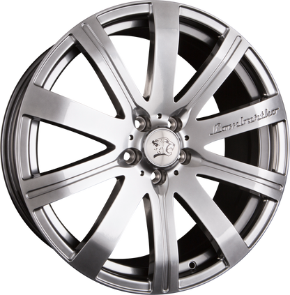 Cheetah Wheels Lombartho LX Hyper Black Alufelge 10x22 Zoll ET45 LK 5x120 ML72.6 – Bild 2
