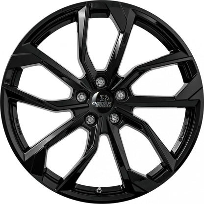Cheetah Wheels CV.05 black shiny 8x19 ET55 - LK5/114.3 ML67.1