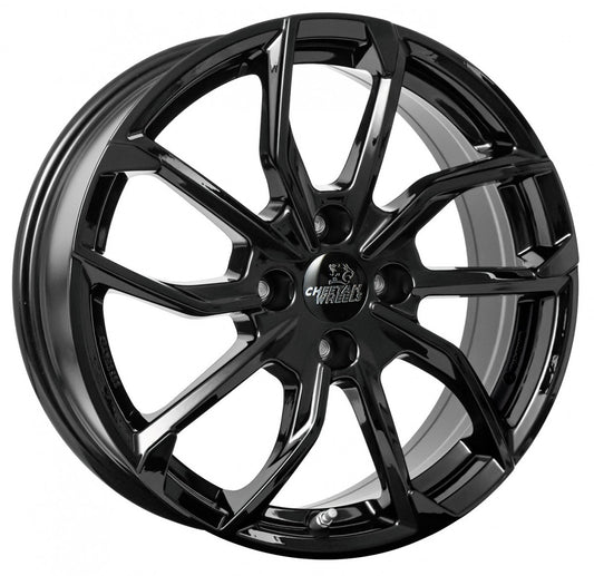Cheetah Wheels CV.05 black shiny 8.5x20 ET38 - LK5/112 ML66.6