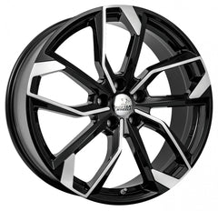 Cheetah Wheels CV.05 black polished Alufelge 8.5x20 Zoll ET33 LK 5x112 ML66.6