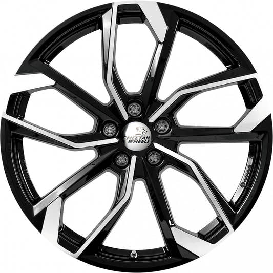 Cheetah Wheels CV.05 black polished 8.5x20 ET38 - LK5/112 ML66.6