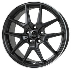 Cheetah Wheels CV.06 black matt polished Alufelge 8.5x20 Zoll ET40 LK 5x112 ML70.4